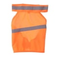 thumbnail image 1 of Chaleco reflectante de seguridad para perros, ropa de verano transpirable de alta visibilidad para caminar, correr, senderismo (naranja fluorescente-S), 1 of 6