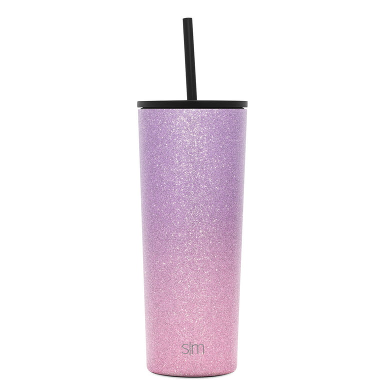 Simple Modern 24 fl oz Stainless Steel Classic Tumbler with Lid and  Straw|Raspberry Vibes