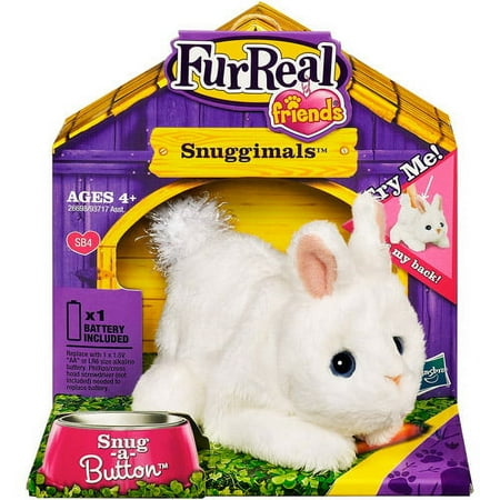 FurReal Friends Snuggimals Bunny, White