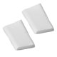 thumbnail image 2 of 2 Conjuntos de Fundas de Almohada Desechables Cubierta de Almohada para Viaje Doble Higiene Hotel Tren Litera - Blanco, 2 of 6
