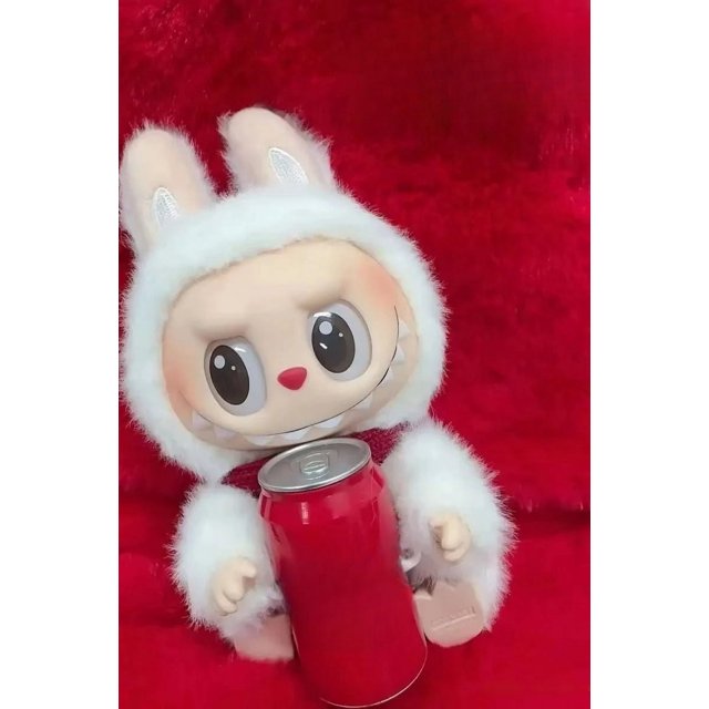 2024 Nuevo Monstruo de Anime Genuino Serie Labubu Muñeco de Cara de Vinilo Juguete Figura de Acción Labubu Colgante Bolsa Adornos Regalos de Cumpleaños para Niñas