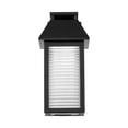 thumbnail image 4 of WAC Lighting Faulkner 14" LED 3000K Aluminum Indoor/Outdoor Wall Light in Black, 4 of 5
