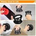 thumbnail image 3 of Car Dent Puller Suction Cup Dent Removal Kit for Paintless Dent Repair Auto Body Repair Tool with Microfiber Cloth Scratch Wax 3 Pack, 3 of 5