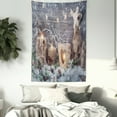 thumbnail image 3 of Christmas Gifts Candles Tapestry Wall Hanging for Living Room Bedroom Dorm Decor, 3 of 5