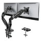 thumbnail image 1 of Soporte doble para pantallas HUANUO totalmente ajustables de 13 a 32 pulgadas, 1 of 7