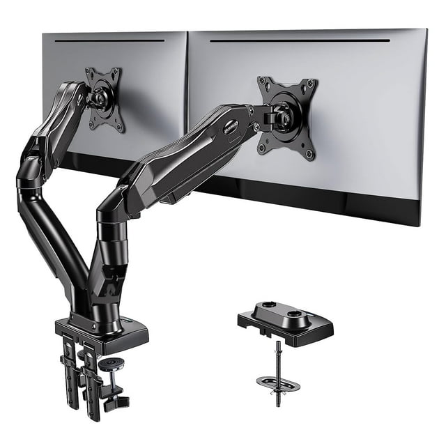 Soporte doble para pantallas HUANUO totalmente ajustables de 13 a 32 pulgadas