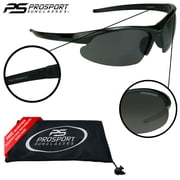 proSPORT Polarized Bifocal Sunglasses Men Women Anti Glare Wrap Around