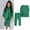 Green, variant on TYGHBN Velvet Two Piece Set for Girls Autumn Winter Casual Outfit for Kids Soft and Stylish Baby Clothes 5 Piece Set New Born Baby Items Toddler Outfit Girls Baby Girl Short Sleeve Outfits Baby Girl