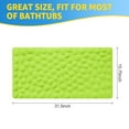 thumbnail image 4 of OTHWAY Bathtub Mat Non Slip, Rubber Bath Mat for Kids for Baby, 16x31.5 inch Large Bath Mats for Bathroom Tub with Strong Suction Cups (Green), 4 of 9