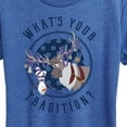 thumbnail image 3 of Frozen 2 - Whats Your Tradition - Women's Short Sleeve Graphic T-Shirt, 3 of 5