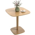 thumbnail image 1 of HOMCOM Table de Salle à Manger pour 4 Personnes - Table de Cuisine Moderne, Bois Naturel, 1 of 10