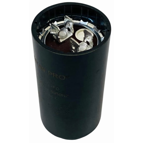 PMJ108-1, Packard Start Capacitor, Round, 108-130 Mfd., 110-125 Volt