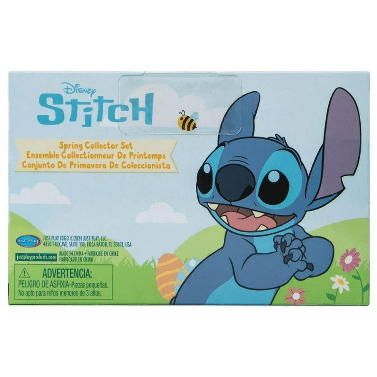 Disney Spring 2025 Stitch Mini Figures, Collectible 3-Pack, Lilo