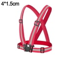 thumbnail image 2 of Running Reflective Vest Gear 2Pack, High Visible Reflective Running Vest Adjustable Safety for Night Outdoor Running Cycling Motorcycle Dog Walk Jogging, 2 of 5