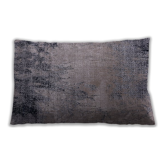 Ahgly Company Indoor Rectangular Mid-Century Modern Lumbar Throw Pillow, 13 inch by 19 inch