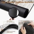 thumbnail image 4 of Coffee Mat for Countertops, Grey Coffee House Cafe Tea Dish Drying Mat 2 Pcs for Kitchen Coffee Bar Accessories, Fit Under Coffee Maker Espresso Machine Dish Rack Hide Stain Rubber 12x19in, 4 of 6
