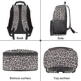 thumbnail image 6 of Yuyamidu Bow Backpack for Teens 14-16, Leopard Print Kids Bookbag for Girls Portable Middle School Shoulder Bag with Compartments, 6 of 7