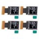 thumbnail image 5 of 28PIN LCD Display Screen Glass Free Construction Clear White Displaying 4Pcs Organic Light Emitting Diode LCD Display Self Illuminated 066in for Maintenance, 5 of 7