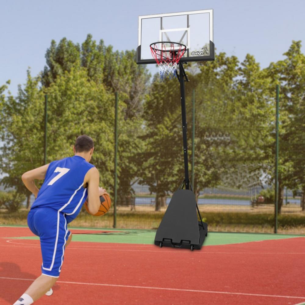 Basketball Hoop Outdoor Goal 710ft Adjustable Portable Basketball