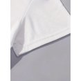 thumbnail image 3 of Spanish Alphabet Print T-Shirt - Soft, Breathable, Round Neck, Short Sleeve for Women, Casual Sports Top, 3 of 6