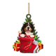 thumbnail image 1 of Adornos Navideños De Gato Y Perro Elefante De Doble Cara, Regalos Artesanales De Acrílico, Colgantes Navideños, Decoraciones Para Fiestas, 1 of 5