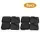 thumbnail image 1 of Alfombrilla para patas de mesa NikouMX juego de 8 piezas antideslizantes color negro, 1 of 8