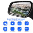 thumbnail image 3 of 12 Pcs Rear View Car Mirror Film Rainproof Waterproof Mirror Film Anti Fog Nano Glaze Car Film For Car Mirrors And Side Windows, 3 of 7