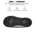 thumbnail image 4 of CAMEL Men's Hiking Shoes Breathable Sneakers Anti-Slip Hiker Male Outdoor Walking Shoes Flexible Trekking Climbing Athletic Shoes Black Gray, 4 of 8