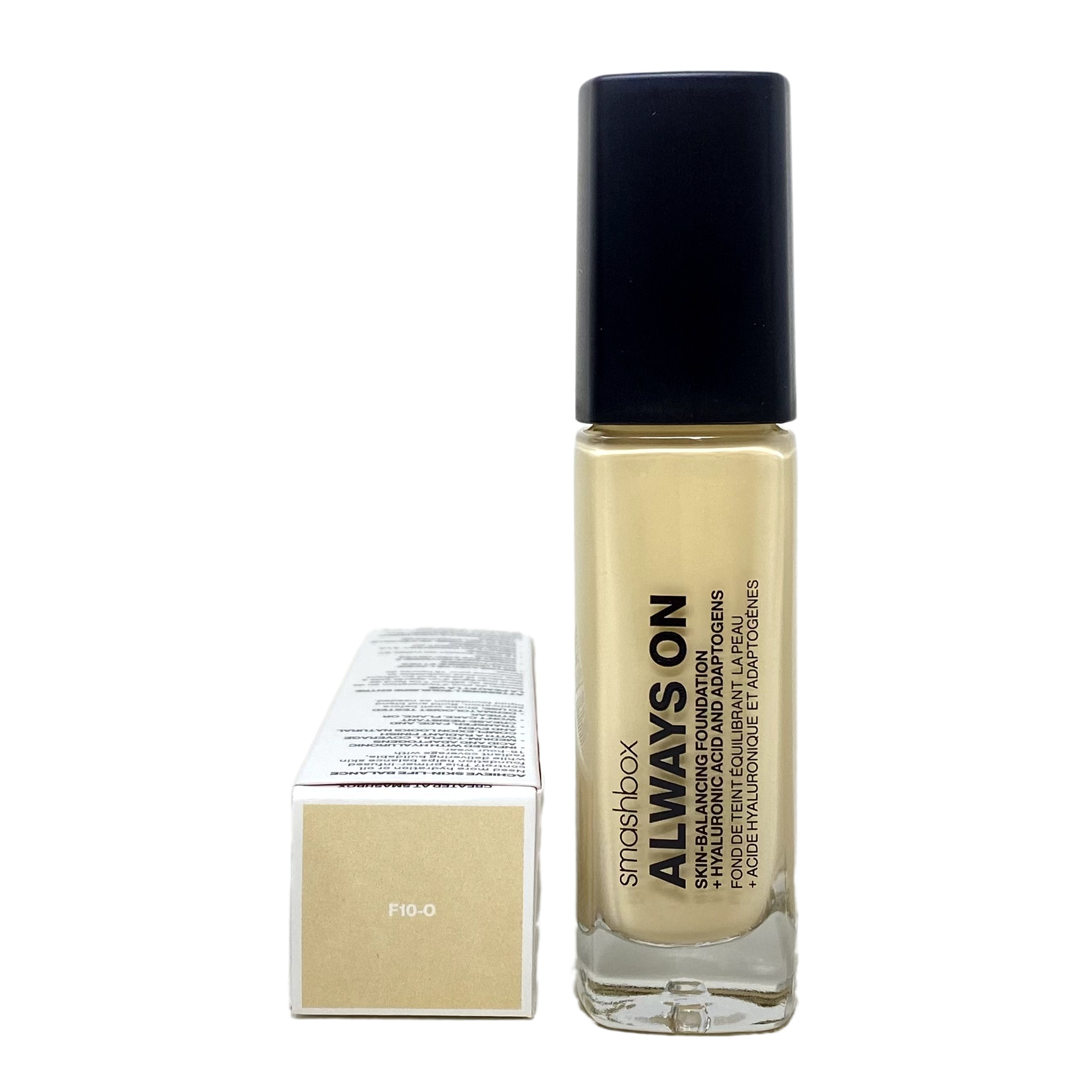 Smashbox Skin Balancing Foundation + Hyaluronic Acid and Adaptogens - F10-O (Fair with Olive Undertone) - 1 fl oz / 30 mL