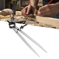 thumbnail image 1 of Wing Divider Leather Compass Adjustable Divider Calipers with Spring Nut for Leather Scribing Marking Wood Plastic Metal, 1 of 7