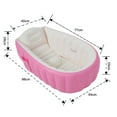 thumbnail image 2 of Bangcool Baby Inflatable Bathtub Thick Toddler Bathing Tub Mini Swimming Pool with Pocket, 2 of 10
