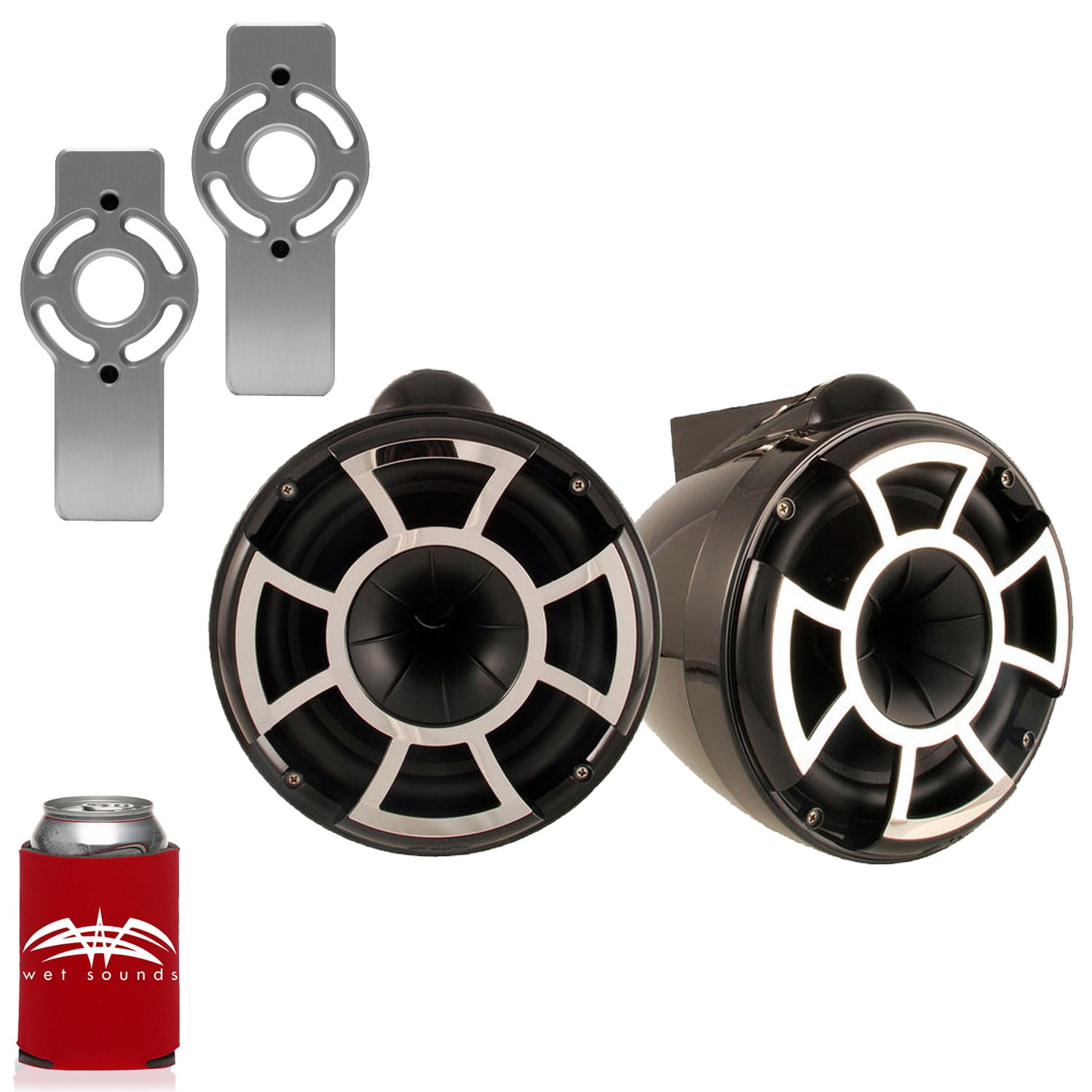 Wet Sounds for Mastercraft 2007 & Up REV10 10" Black Tower Speakers