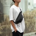 thumbnail image 4 of Hip Bum Bag Simple Large Capacity Theft Proof Crossbody Backpack Waist Pack, 4 of 10