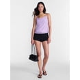 thumbnail image 2 of No Boundaries Studded Cowl Neck Cami, Women's XXS-XXL, 2 of 5