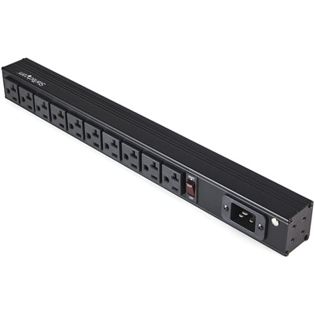 UPC: 0065030886963 | Startech.com 10 Outlet Rack Mount Strip 125v/16 Amp  1u Horizontal 19  Rackmount Pdu  Nema 5-20p Input  Nema 5-15r/20r Outlets  Ul Listed  Rack Mount Pdu/ Bar  8ft Cord – Distribution Unit
