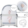 thumbnail image 4 of Red para cuna Pack N Play Tent L RUNNZER para empacar y jugar, 4 of 7