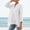 White, variant on Fashion Women Casual Loose Long Sleeve V-Neck and Linen Tops T-shirt Workout Tops for Women Loose Fit Womens Shirts Summer Shirt for Juniors Womens Loose Tops Casual Running Shirts Women Athletic Wear
