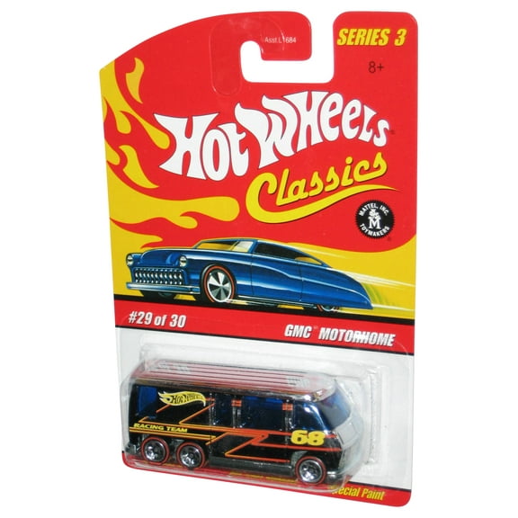 Hot Wheels Classics Series 3 (2006) Silver Chrome GMC Motorhome Toy #29/30