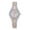 Silver and Gold, variant on Luxury Heart-Shaped Diamond Watch, Bright Diamond Embellishment, Noble and Elegant, Accurate Timekeeping, Women's Must-Have Fashion Watch