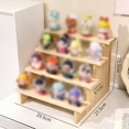 thumbnail image 3 of Soporte de exposición de madera Farmhouse Cupcake Stand para joyería Figuras de caramelo de pie, 3 of 8
