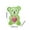 Green-GN-home supplies, variant on LEFTHIGH Home Mini Heart Bear Figurine Day Transparent Resin Blue Pink Purple Green Yellow 5.3x4.5x6cm Cute Desktop Office Decor Valentines Decor