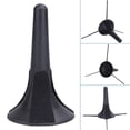 thumbnail image 2 of Raindrops Trumpet Display Holder Metal Black Foldable for Performance 1Pcs, 2 of 8