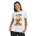 thumbnail image 2 of Hello Fall Havanese Football Welcome Autumn with Leaves Pumpkins Shirt T-shirt Unisex Merch Havanese Dog Lover Gifts Idea - 00012, 2 of 6