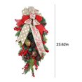 thumbnail image 4 of Christmas Garland Decoration for Stairs Front Door, PVC Material Ornaments Pendants, Easy to Hang Reusable, Suitable for All Seasons Home Party Festive Decorations, 4 of 9