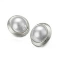thumbnail image 4 of Yoursfs Pearl Earrings Clip on Earrings for Women with Non Pierced Earrings Gold Plated, 4 of 5