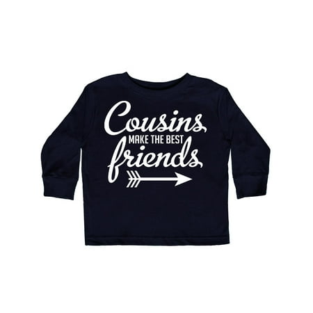 

Inktastic Cousins Make The Best Friends with Arrow Gift Toddler Boy or Toddler Girl Long Sleeve T-Shirt