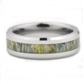 thumbnail image 2 of Unisex Camo Duck Blind Hunting Tan/ Brown Camouflage 7mm Tungsten Wedding Band Ring, 2 of 2