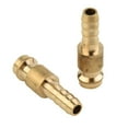 thumbnail image 5 of Beisidaer 6mm Gas & Water Male Adapter Quick Connector 2x Fit for TIG Welding Torch Intake, 5 of 5