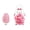 B, variant on HOARBOEG Easter Bunny Fillable Plastic Egg Candy Box Egg-Shaped Container for Treats Party Favor Gift Basket StufferContainer with Lid Decorative Apothecary Jar, Home Kitchen Organizer