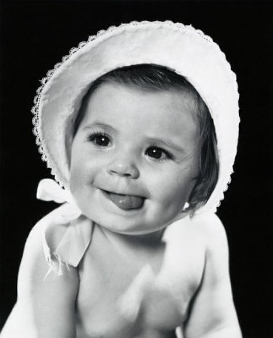 Close-up Of A Baby